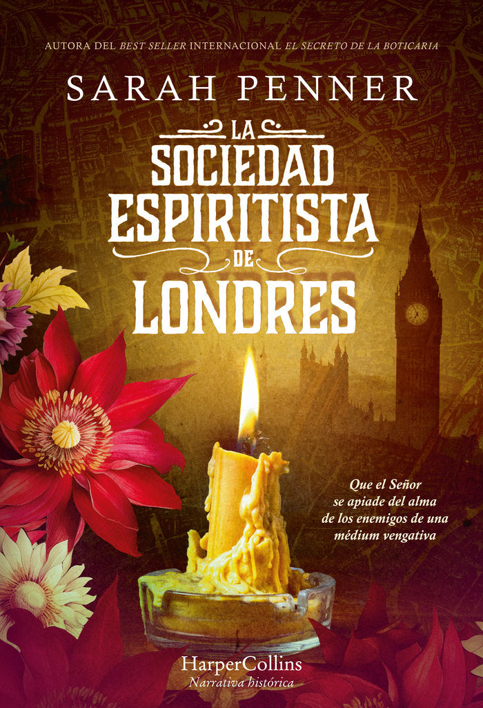 LA SOCIEDAD ESPIRITISTA DE LONDRES, de PENNER, SARAH | portada del libro