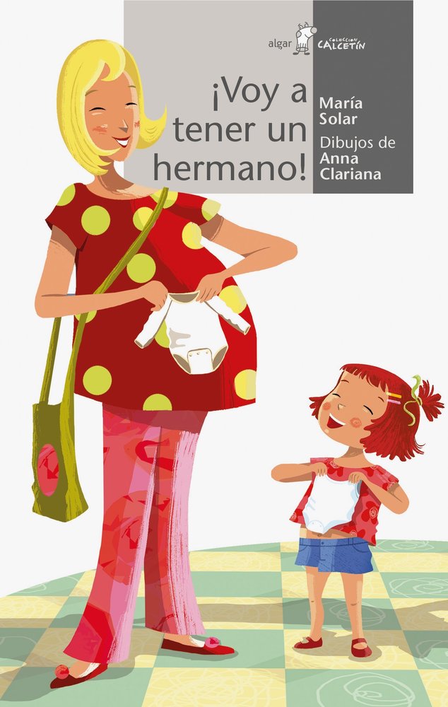 ¡Voy a tener un hermano!, de Maria Solar | portada del libro