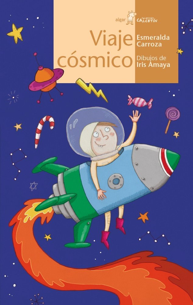 VIAJE COSMICO, de Esmeralda Carroza | portada del libro