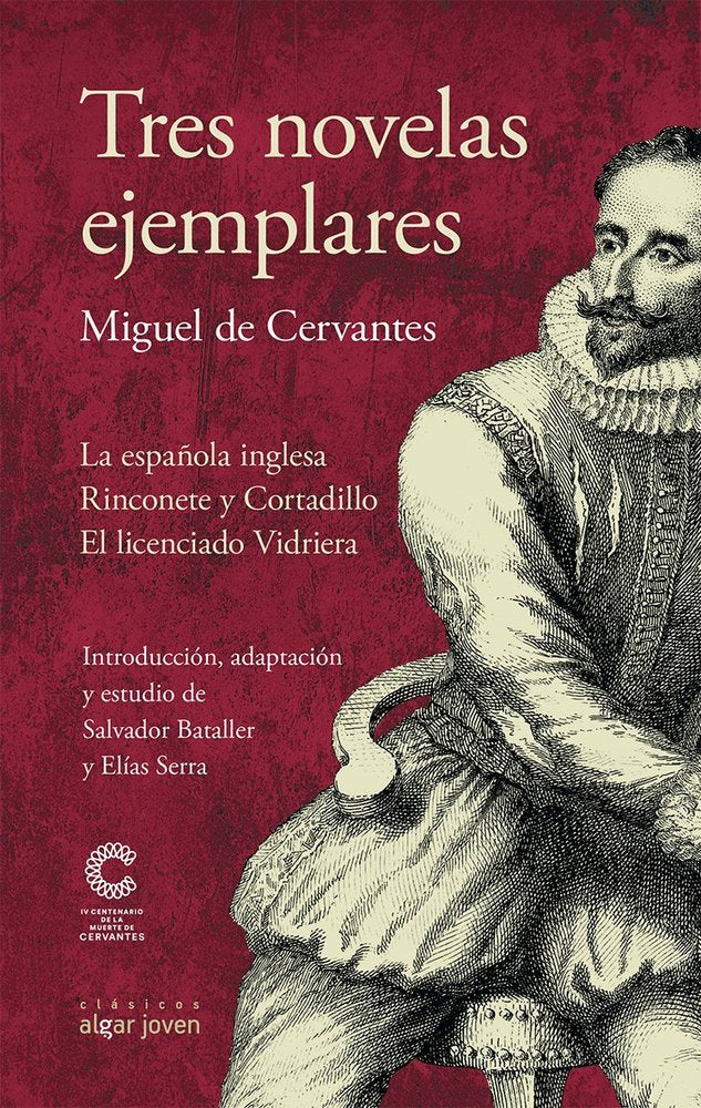 Tres novelas ejemplares, de Miguel de Cervantes | portada del libro