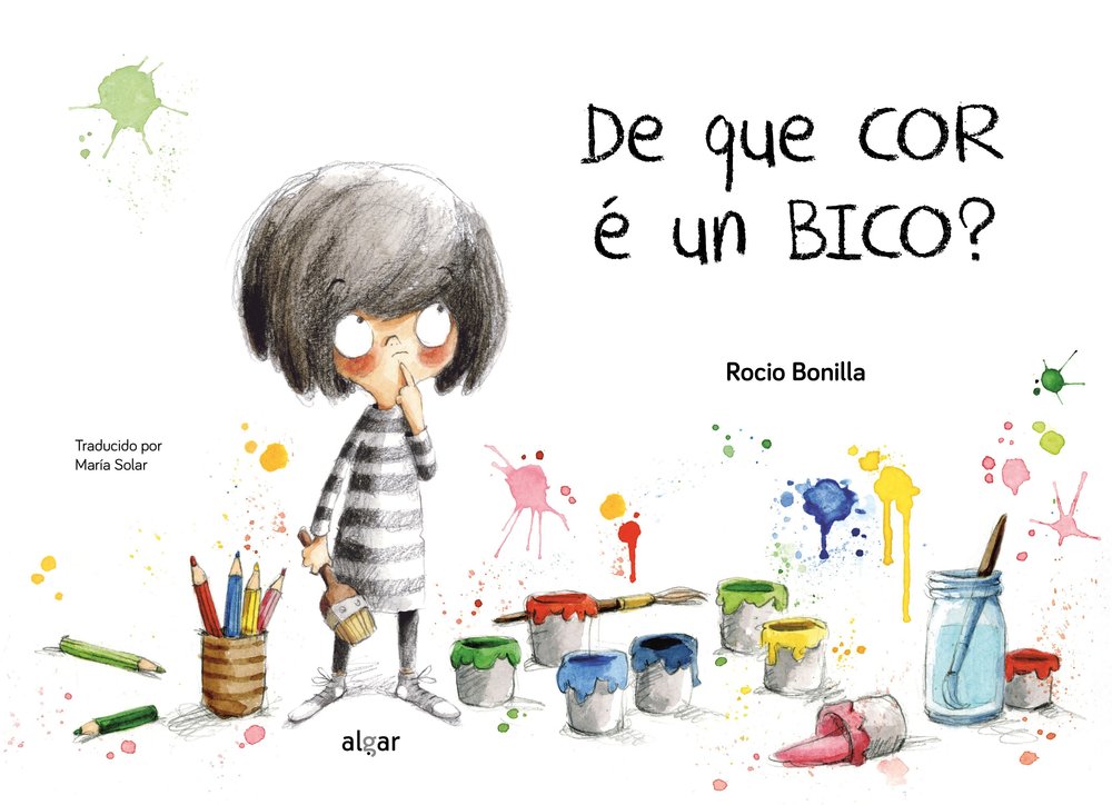 De que cor é un bico?, de Bonilla Raya | portada del libro