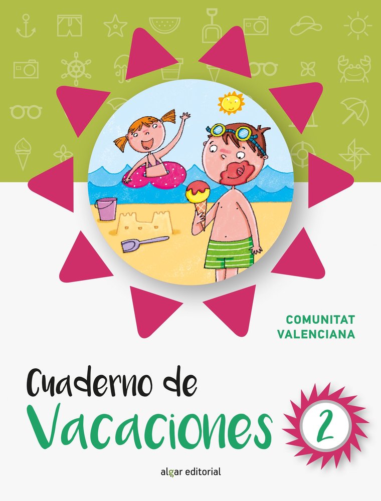 Cuaderno de vacaciones 2 (Comunidad Valenciana), de Zurita | portada del libro