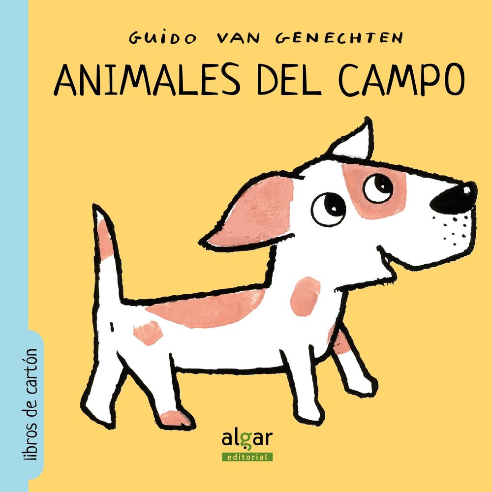 ANIMALES DEL CAMPO LETRA IMPRENTA, de van Genechten | portada del libro