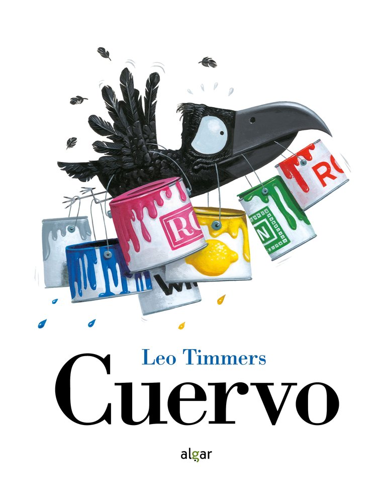 Cuervo, de Timmers | portada del libro