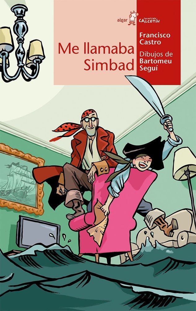 ME LLAMABA SIMBAD, de Francisco Castro | portada del libro