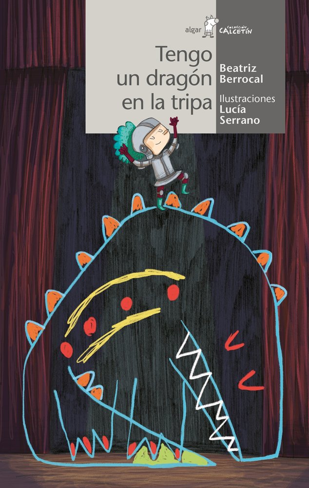 TENGO UN DRAGON EN LA TRIPA, de Berrocal Pérez | portada del libro