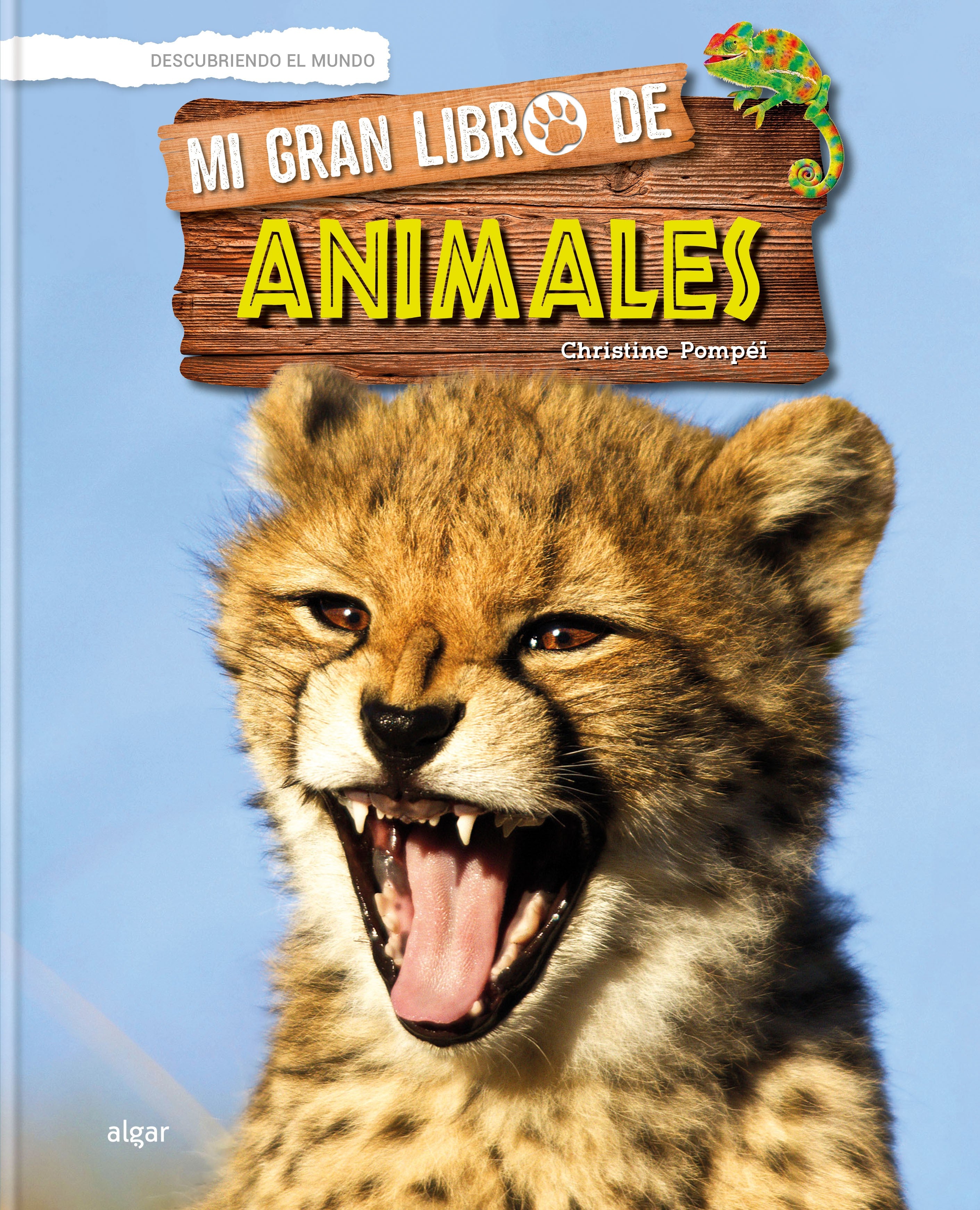 Mi gran libro de animales, de Christine Pompéï | portada del libro