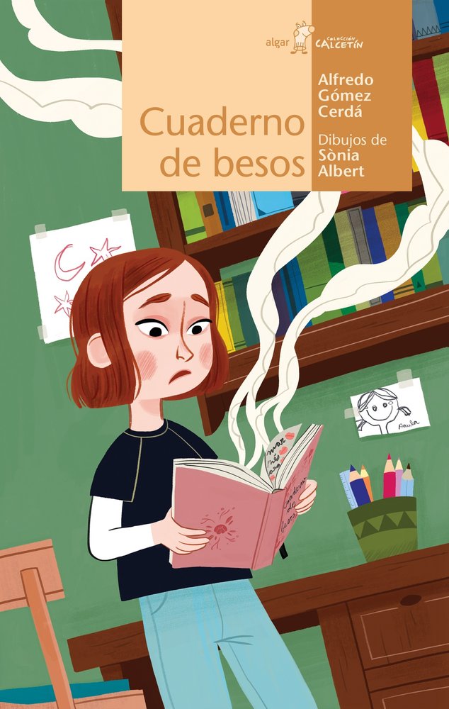 CUADERNO DE BESOS, de Gómez Cerdá | portada del libro