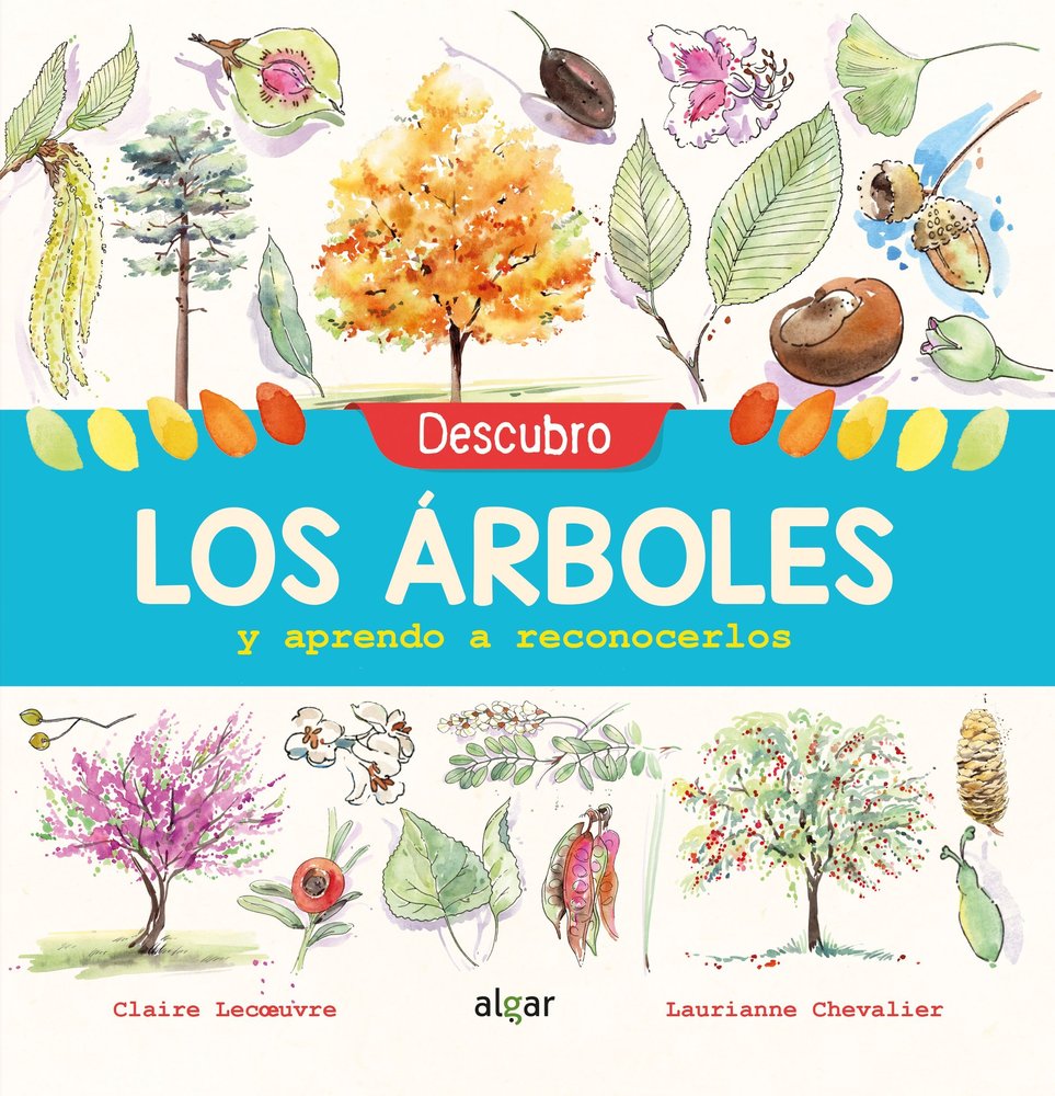Descubro los árboles y aprendo a reconocerlos, de Lecoeuvre, Claire | portada del libro