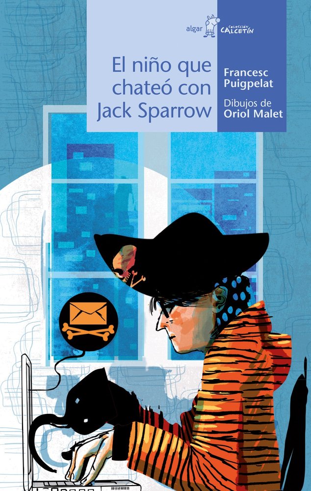 El niño que chateó con Jack Sparrow, de Francesc Puigpelat | portada del libro