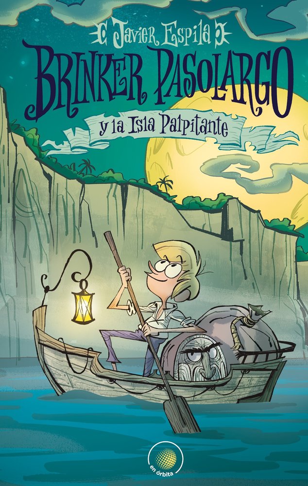 Brinker Pasolargo y la Isla Palpitante, de Javier Espila | portada del libro