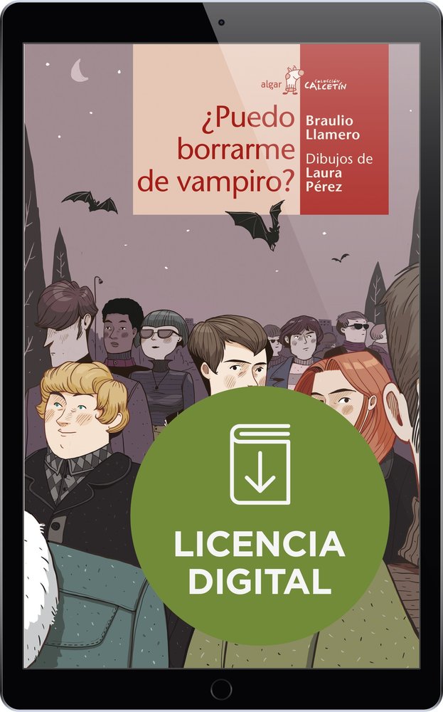 ¿Puedo borrarme de vampiro?, de Llamero Crespo, Braulio | portada del libro