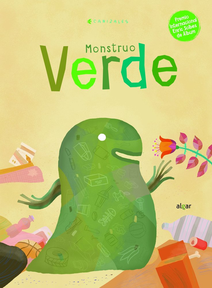 Monstruo Verde, de Canizales | portada del libro