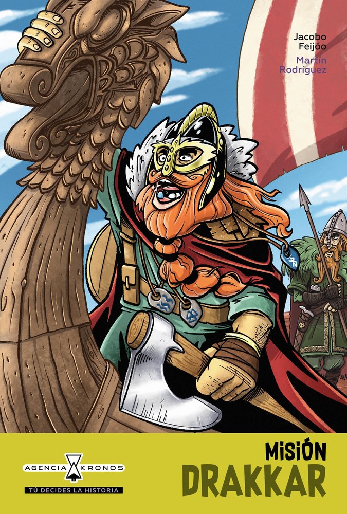 MISION DRAKKAR, de FEIJOO, JACOBO | portada del libro