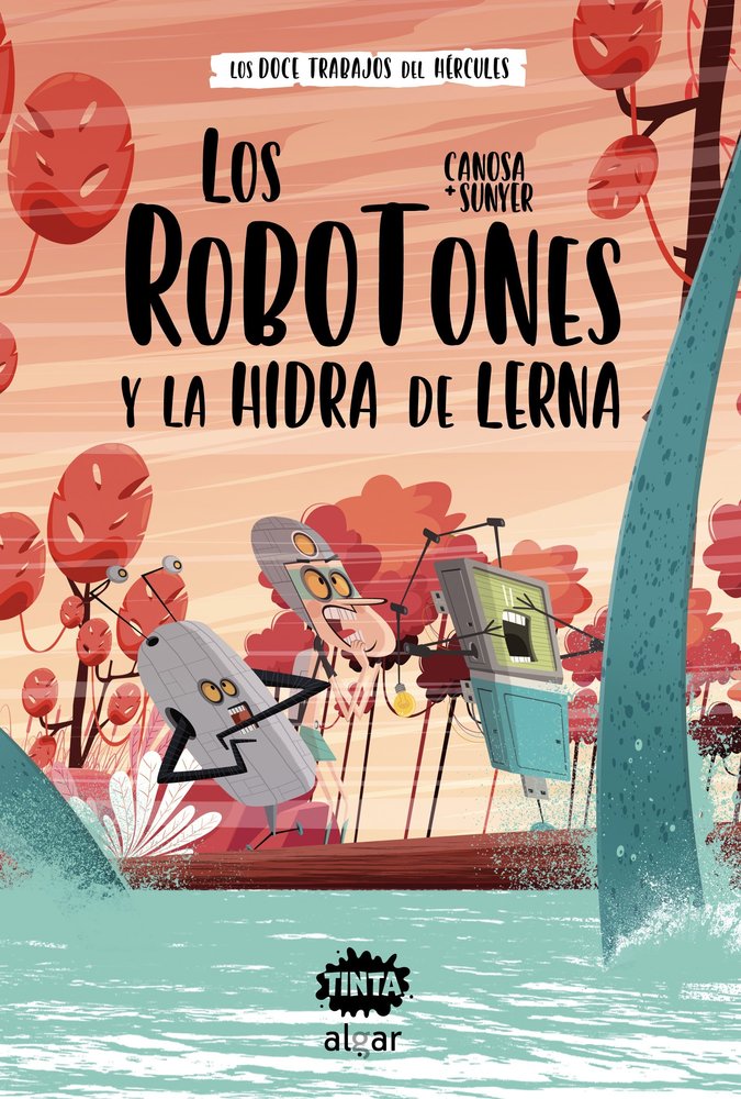 Los Robotones y la hidra de Lerna, de ORIOL CANOSA | portada del libro