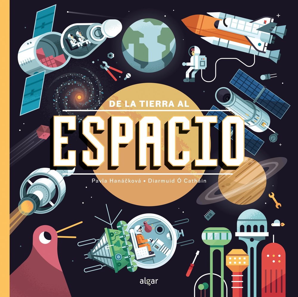 De la tierra al espacio, de HANA& X0010D | portada del libro