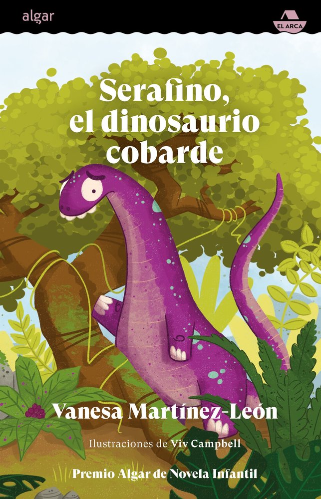 Serafino, el dinosaurio cobarde, de VANESA MARTINEZ-LEON | portada del libro
