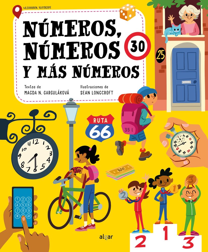 NUMEROS, NUMEROS Y MAS NUMEROS, de MAGDA N. GARGULAKOVA | portada del libro