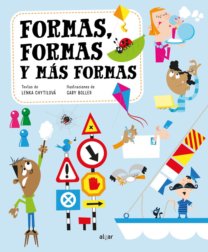 FORMAS, FORMAS Y MAS FORMAS, de LENKA CHYTILOVA | portada del libro