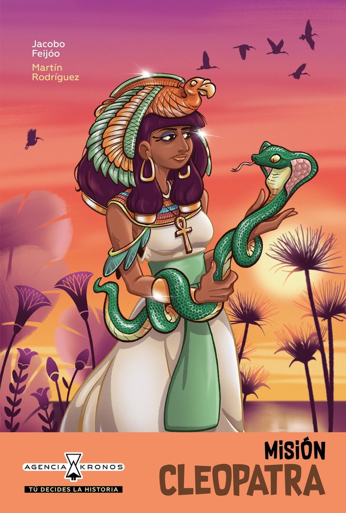 MISION CLEOPATRA, de JACOBO FEIJOO | portada del libro