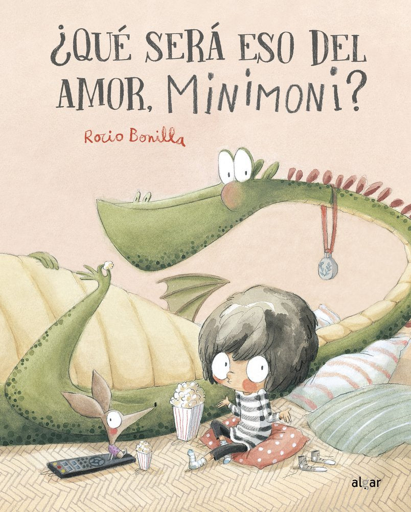QUE SERA ESO DEL AMOR MINIMONI, de ROCIO BONILLA | portada del libro