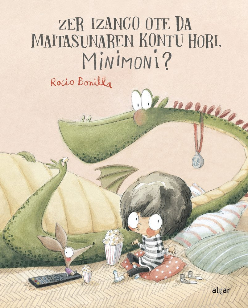ZER IZANGO OTE DA MAITASUNAREN KONTU HORI MINIMONI, de ROCIO BONILLA | portada del libro