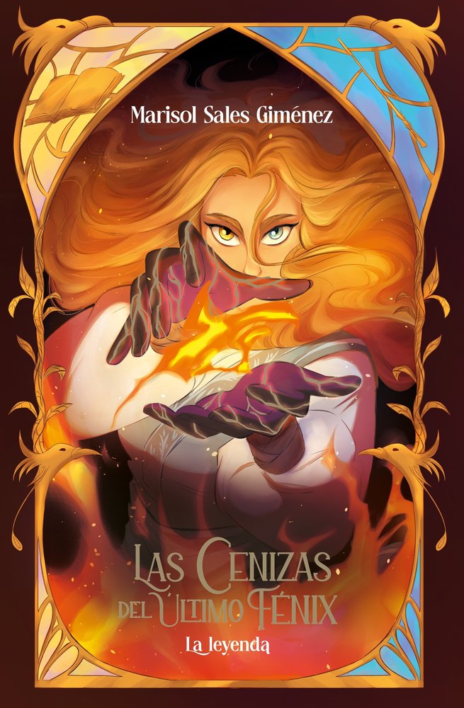 LAS CENIZAS DEL ULTIMO FENIX LA LEYENDA, de MARISOL SALES GIMENEZ | portada del libro