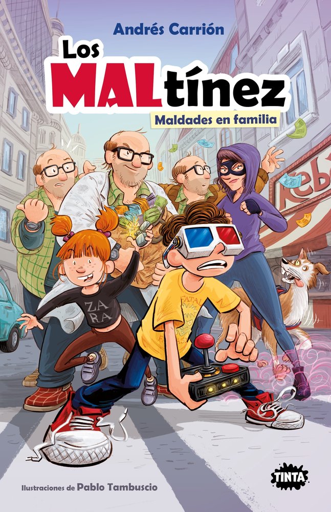 LOS MALTINEZ. MALDADES EN FAMILIA, de CARRION, ANDRES | portada del libro