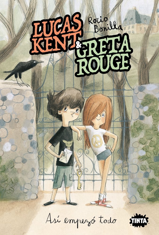 LUCAS KENT & GRETA ROUGE ASI EMPEZO TODO, de ROCIO BONILLA | portada del libro