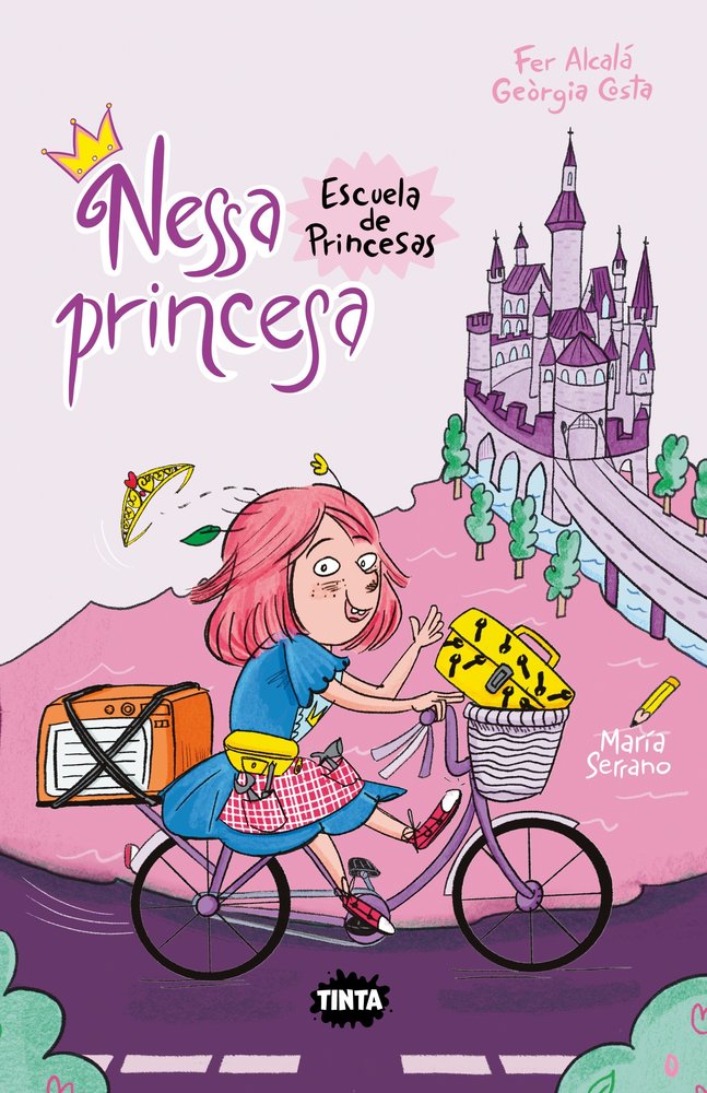 Nessa princesa escuela de princesas, de Fernando Alcala | portada del libro