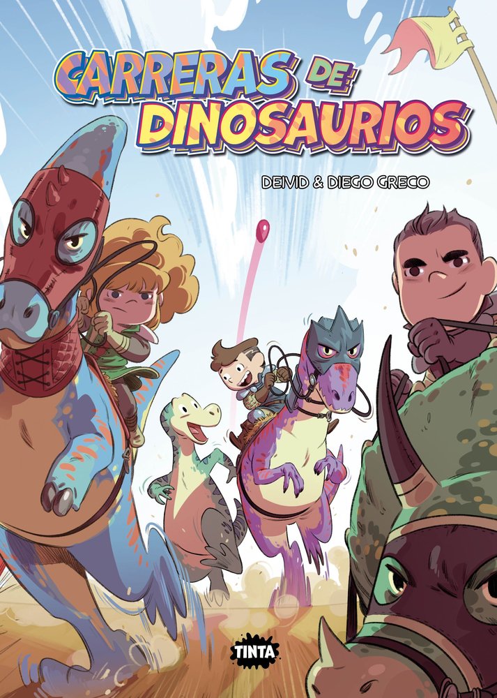 CARRERAS DE DINOSAURIOS, de DEIVID | portada del libro