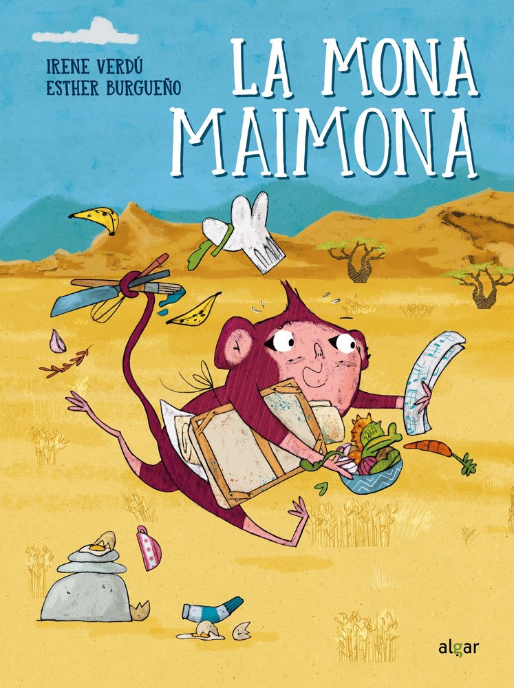 La mona maimona, de Irene Verdu | portada del libro