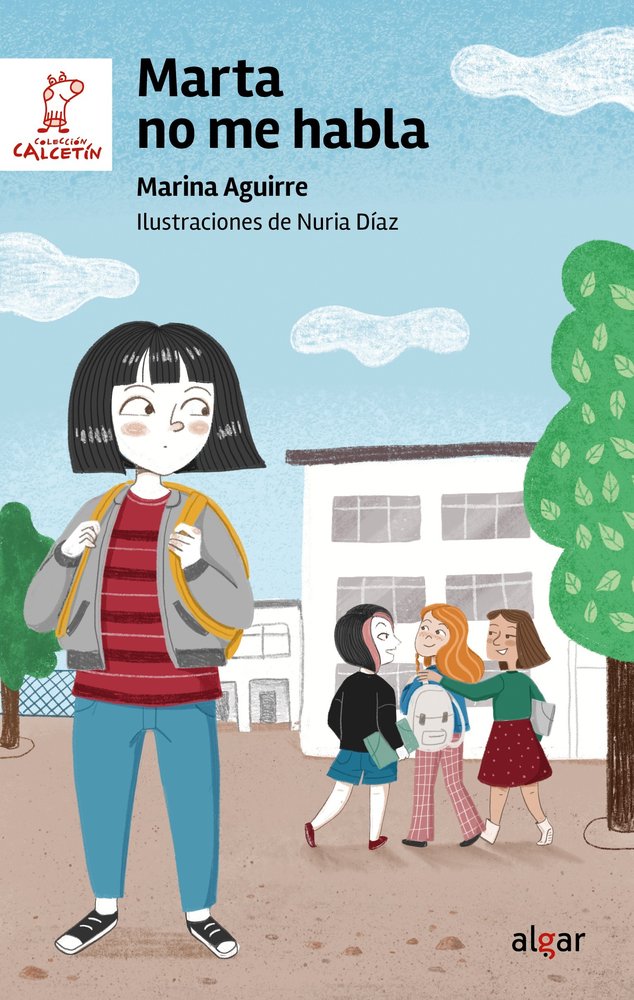 MARTA NO ME HABLA, de MARINA AGUIRRE | portada del libro