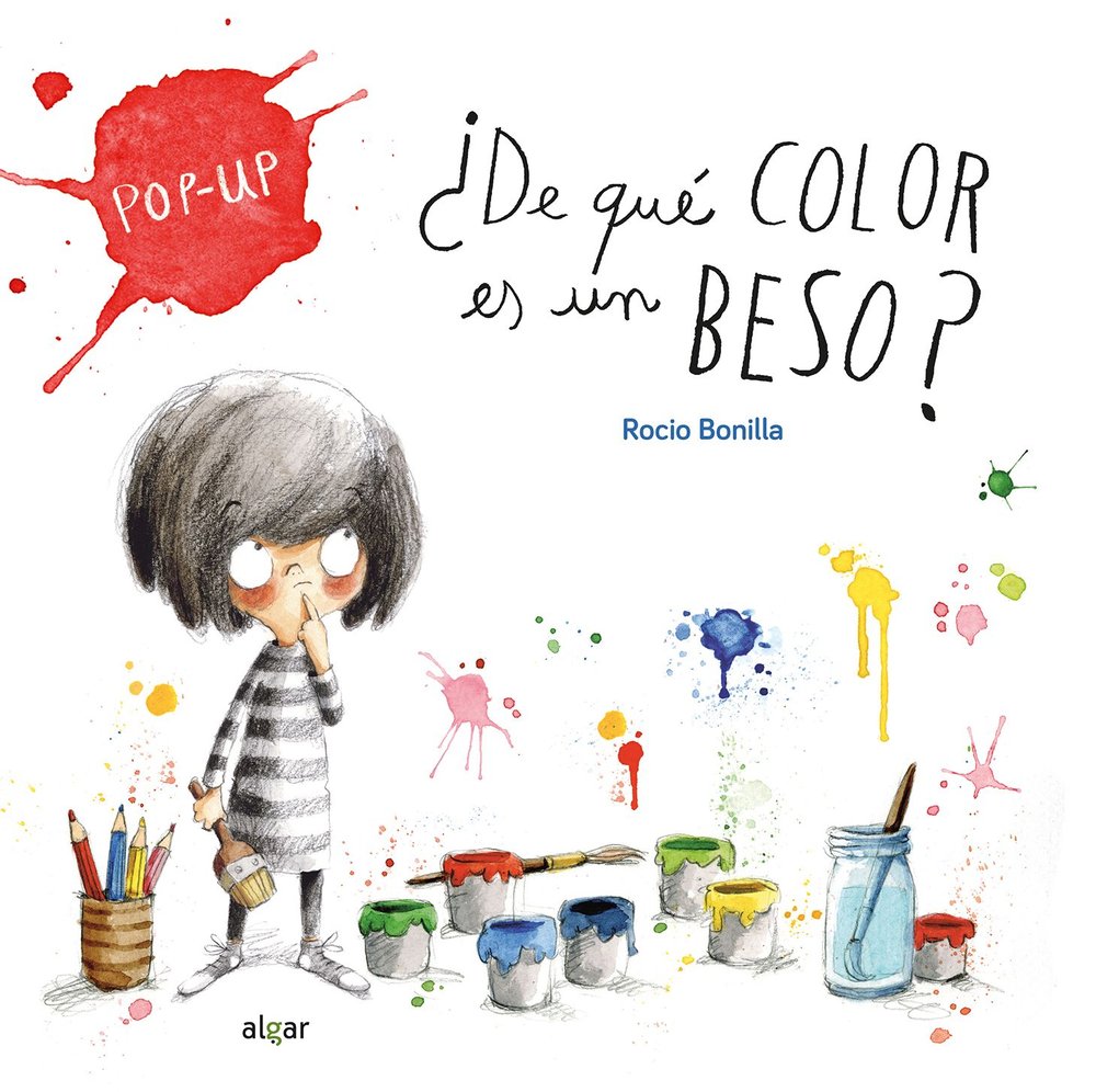 DE QUE COLOR ES UN BESO? -POP-IP, de BONILLA, ROCIO | portada del libro