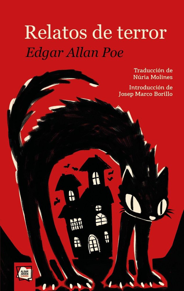 RELATOS DE TERROR, de EDGAR ALLAN POE | portada del libro