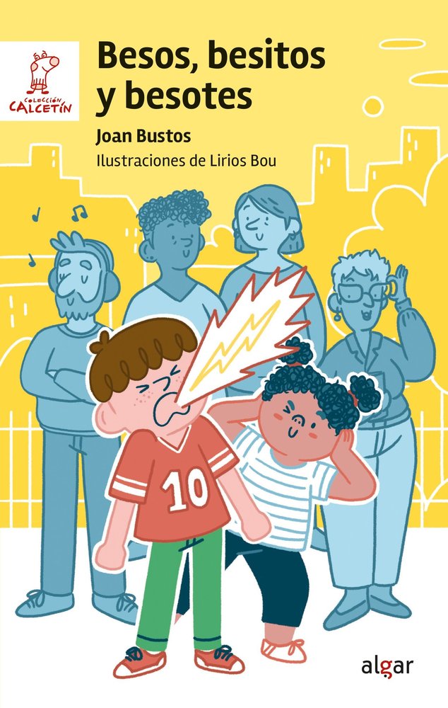 BESOS Y MAS BESOS, de JOAN BUSTOS | portada del libro