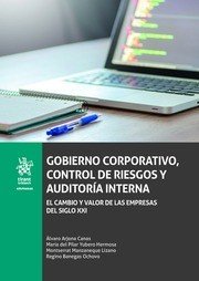 Gobierno Corporativo, Control de Riesgos y Auditoría Interna, de Arjona Canas | portada del libro