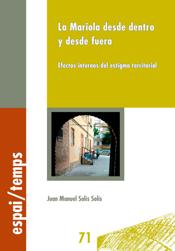 La Mariola desde dentro y desde fuera., de Solís Solís, Juan Manuel | portada del libro