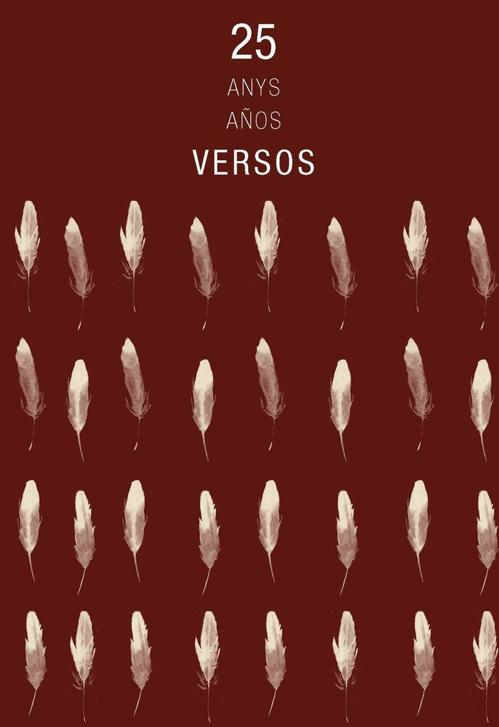 25 anys /años Versos | portada del libro