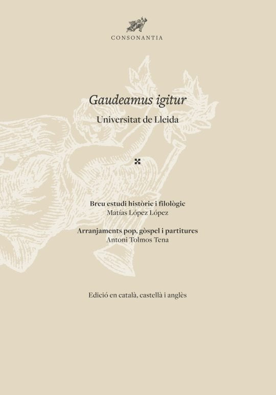 GAUDEAMUS IGITUR, de TOLMOS TENA | portada del libro