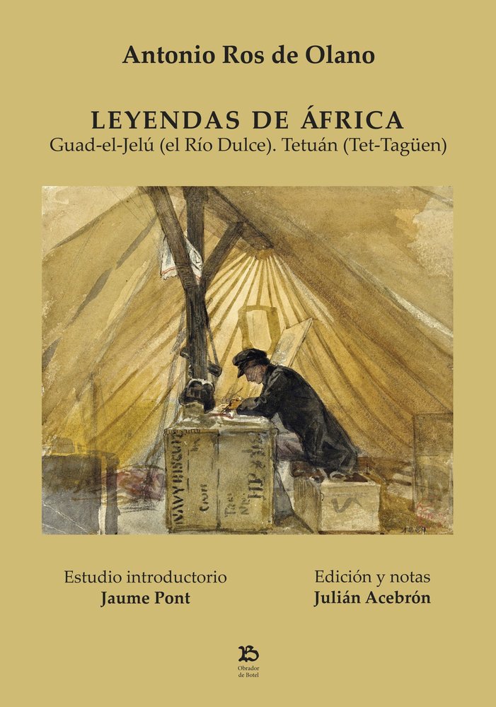 Leyendas de africa guad el jelu el rio dulce tetuan, de Antonio Ros De Olano | portada del libro