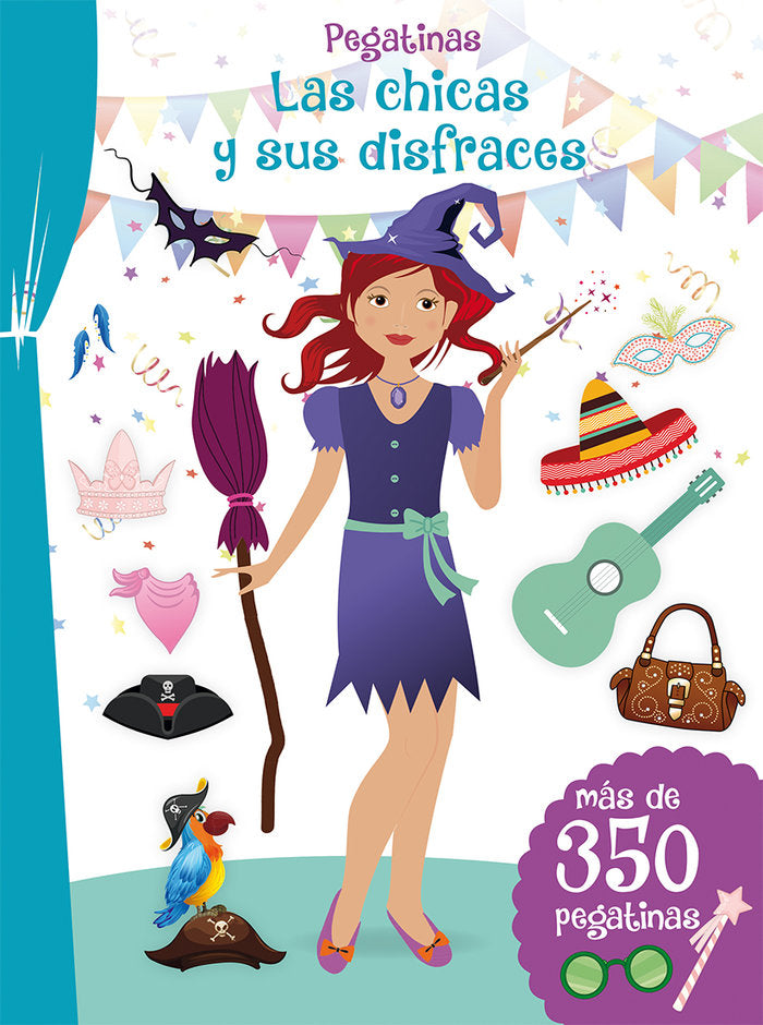 Pegatinas - Las chicas y sus disfraces, de Varios autores | portada del libro