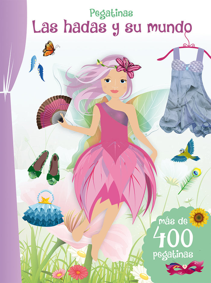 Pegatinas - Las hadas y su mundo, de Varios autores | portada del libro