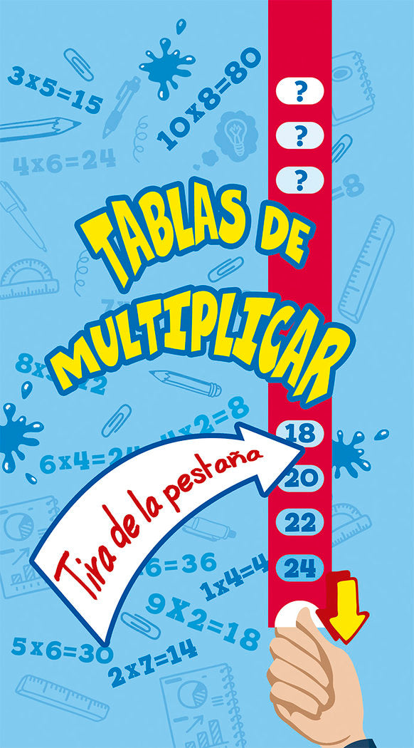 Tablas de multiplicar, de Varios autores | portada del libro