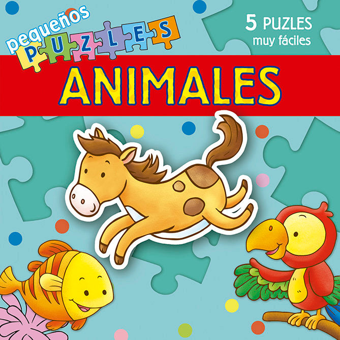 Pequeños puzles. Animales, de Boschi, Martina | portada del libro