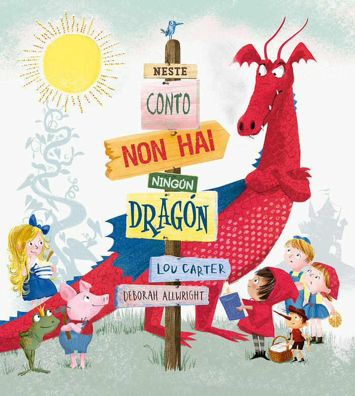 Neste conto non hai ningún dragón, de Carter, Lou | portada del libro