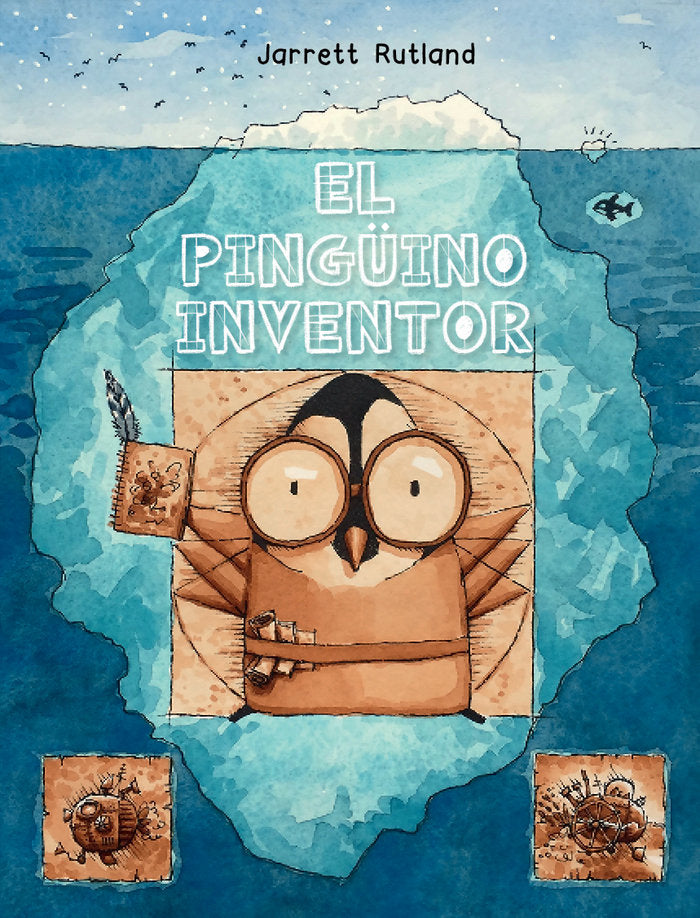 El pingüino inventor, de Rutland, Jarrett | portada del libro