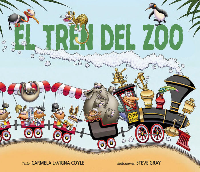 El tren del zoo, de LaVigna Coyle, Carmela | portada del libro