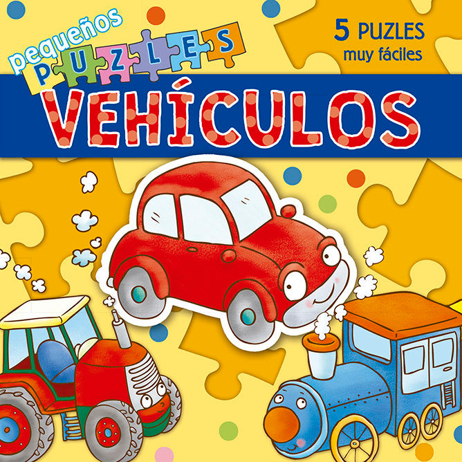 PEQUEÑOS PUZLES VEHICULOS, de BOSCHI, MARTINA - PILOTTO, ANNA | portada del libro