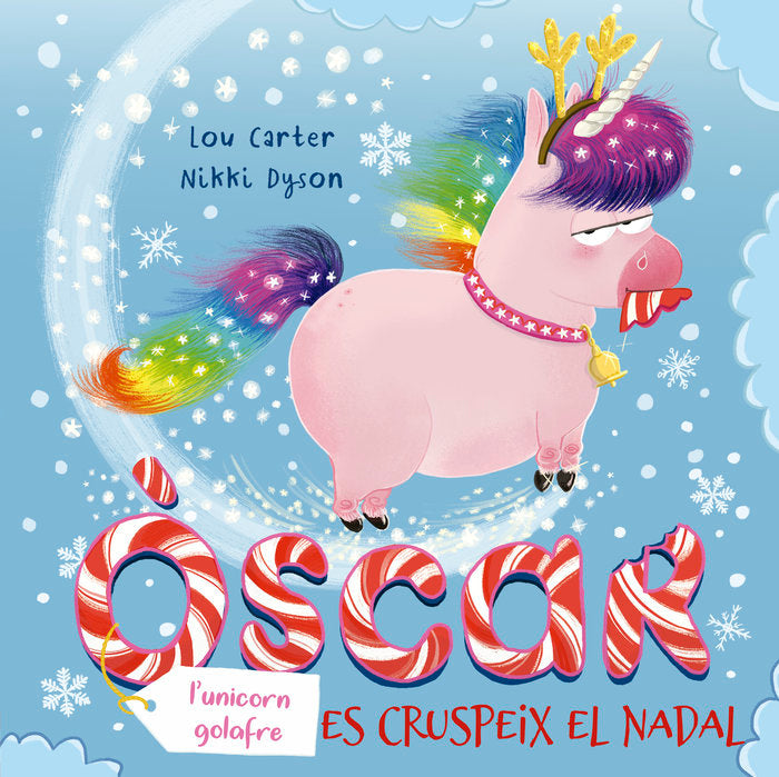 OSCAR LUNICORN GOLAFRE ES CRUSPEIX EL NADAL, de CARTER,LOU | portada del libro